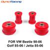 Комплект втулок переднего рычага автомобиля 22-202 для VW Beetle MK4 Golf/Jetta MK2 MK3 MK4 1985-2006, полиуретановые автомобильные аксессуары