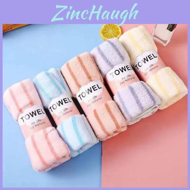 Coral Fleece Towel Collection With Waterabsorbing Fabric For Family Bathroom Decor