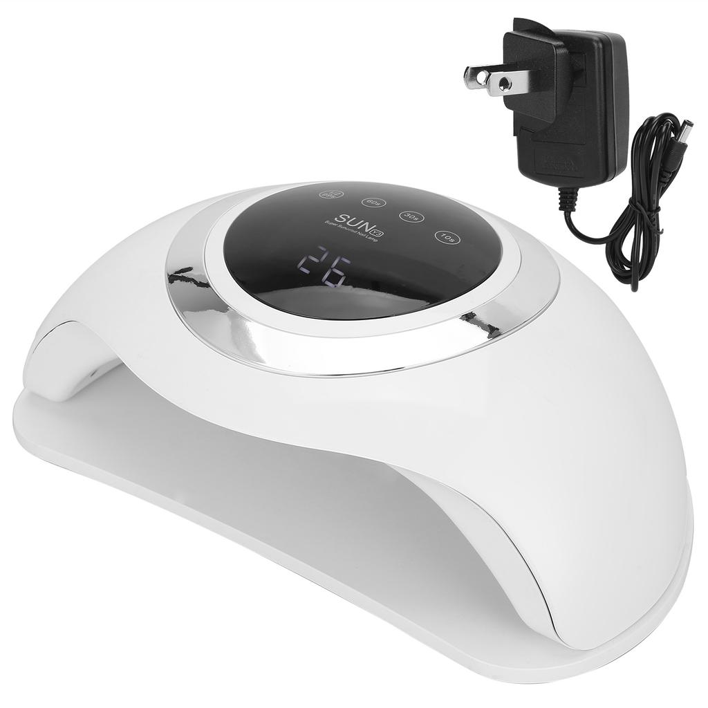 168W Gel Polish Dryer Dual Light UV Nail Lamp Infrared Induction Nail Curing Machine