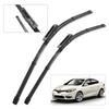 For Renault Fluence 2011-2020 2012 2013 2014 2015 2016 2017 Wiper Front Wiper Blades Windshield Windscreen Window Brush 24"+16"