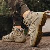 PARZIVAL Men Boots Camouflage Outdoor Boots Autumn Winter Tactical Hiking Boots Professional Mountaineering Boots Trecking Shoe