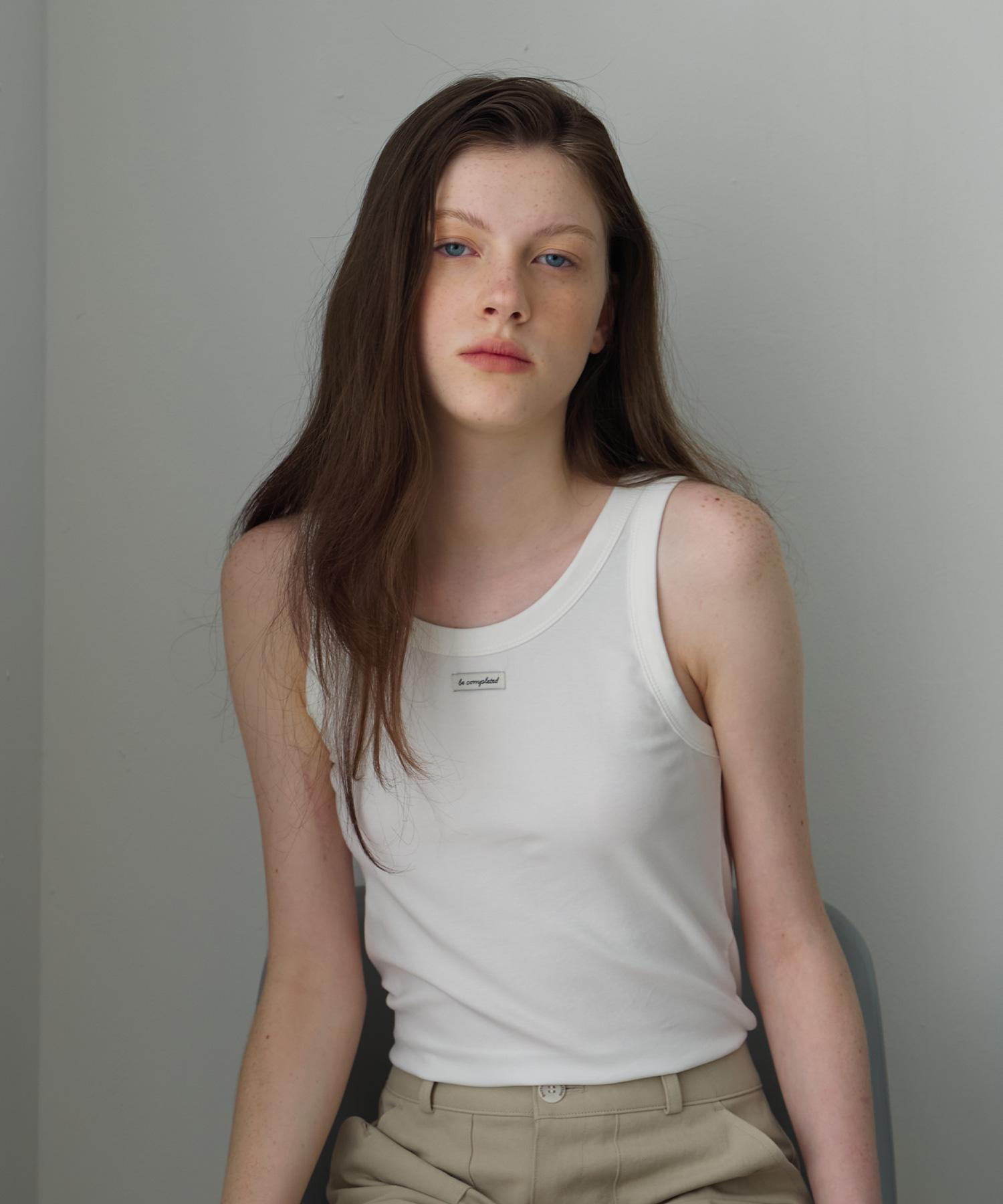 Button Silket Two-Way Sleeveless (Ivory) Ivory