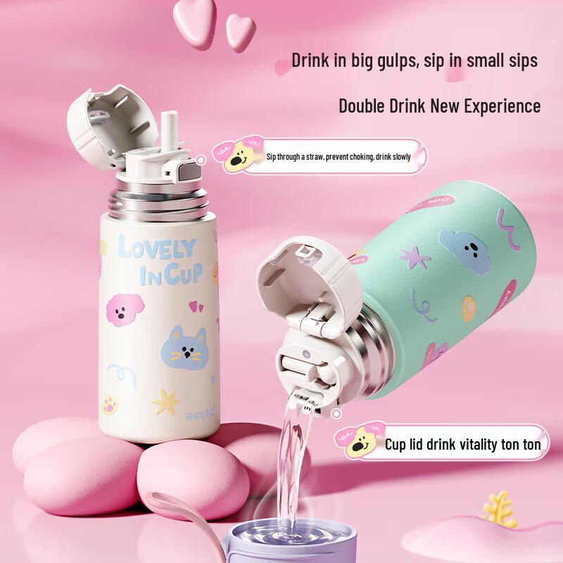 Wushengwu Kids Insulated Water Bottle