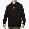Puma Logo Print Knit Hoodie Sweatshirt Men Tops Black 533114-01