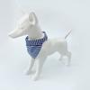 Dog Scarf Striped Simple Comfortable Breathable Adjustable No Neck Tightening Small Sized Dogs Dirt Resistant Neckerchief