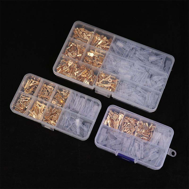 1Set High Quality Docking Terminal Cable Bare Terminal Spring Insert Sheath Terminal Male And Female Pair Terminal Box