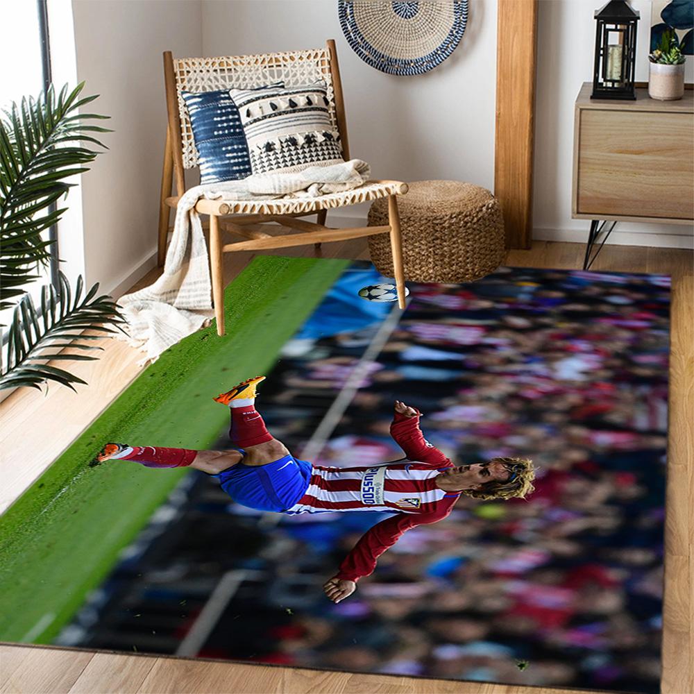 Atletico Madrid Player Carpet Suitable for Decorate room Dining Room Dormitory Game Room Antislip Carpet Office home decor