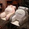 Cartoon Bed Reading Pillow Backrest Cushions with Arms Lumbar Cushions for Watching TV, Sitting In Bed, Reading