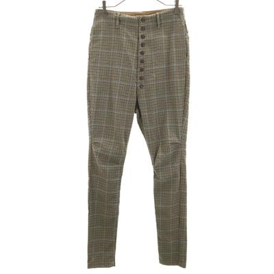 KAPITAL Made In Japan Houndstooth Pattern Clown Pants Men's Used