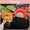 Cute Plush Car Tissue Box Holder Lion Design Hanging Car Paper Towel Box