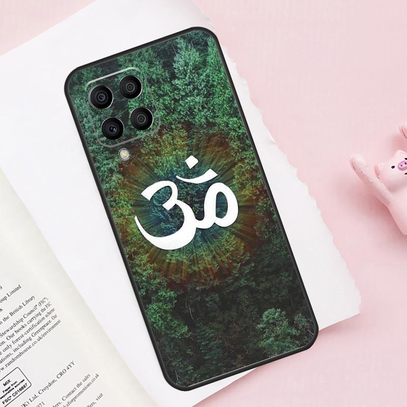 Aum Om Yoga Symbol Case For Samsung Galaxy M16 M36 M56 M21 M20 M23 M31 M11 M54 M14 M34 M13 M52 M32 M12 M15 M55