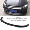 Frontstoßstangendiffusor, perfekte Passform, verschleißfester Frontstoßstangenspoiler, einfach zu installieren, 3-teilig, für E-Klasse W213