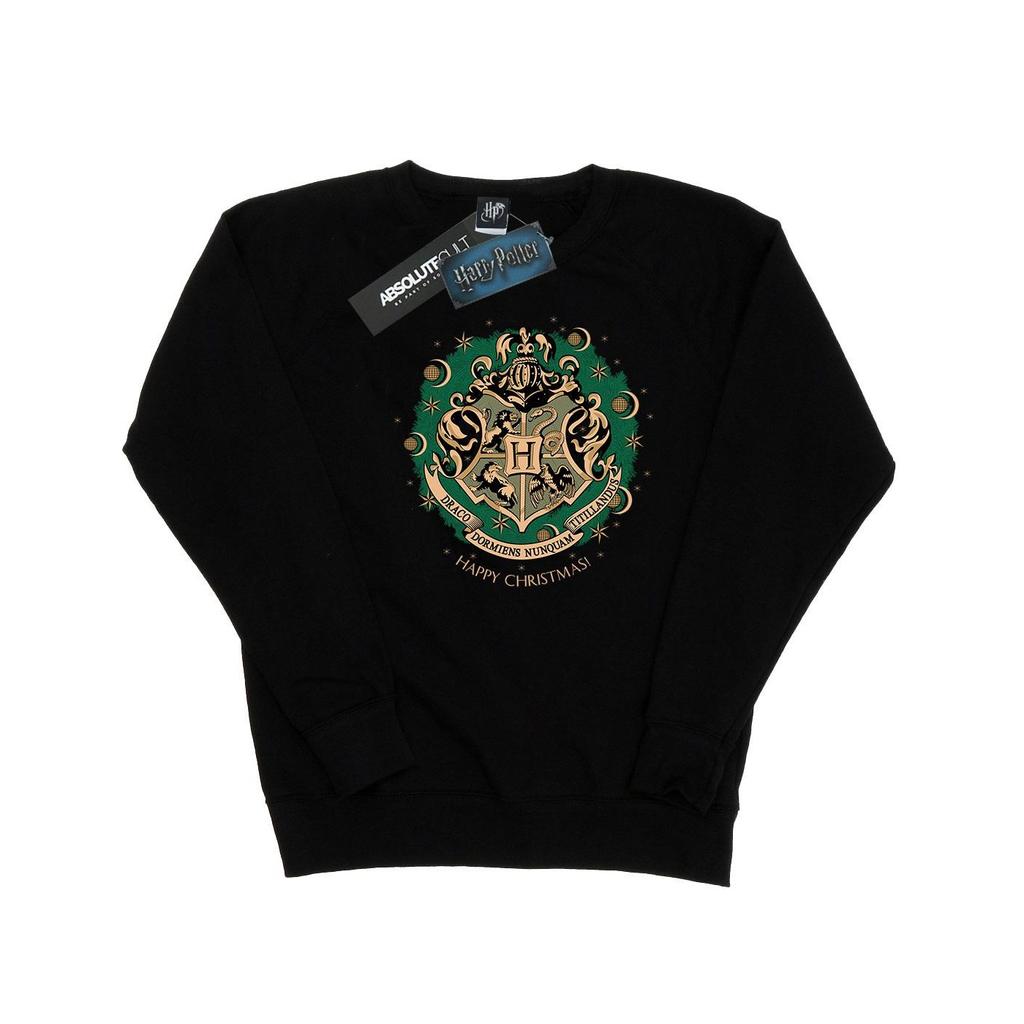Harry Potter Womens/Ladies Christmas Wreath Sweatshirt