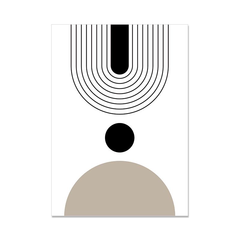 Rainbow Line Minimalism Poster Bohemian Abstract Canvas Painting Wall Art Print Picture Living Room Interior Home Decoration