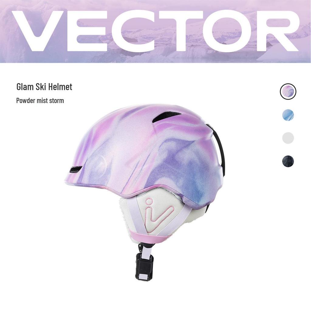 VECTOR Ski & Snowboard Helmet for Men & Women - Anti-Collision, Anti-Fall Safety Gear