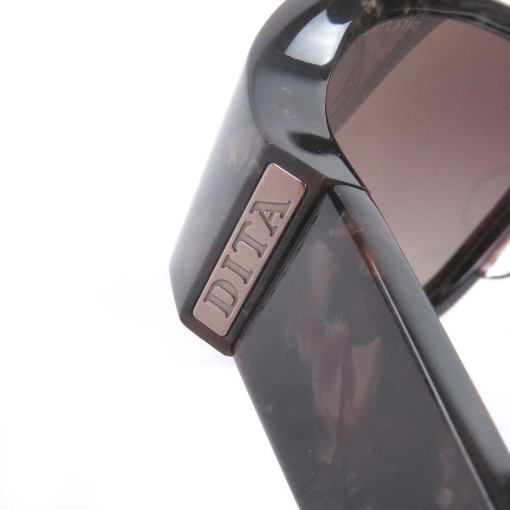 Excellent DITA Sunglasses ZINZIRE Clear Black Mens DTS746-A-02 Used
