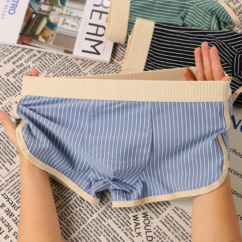 Ανδρικά Μοντέρνα Βαμβακερά Μποξεράκια Υψηλής Ποιότητας με Ρίγες - Άνετα & Αναπνέοντα Μόδα Εσώρουχα