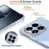 Klare Handyhülle Für Xiaomi 15T Pro Transparent Kamera Schutz Rückseite Auf Für Xiaomi 15T 5G Global Weiches TPU Schutzhüllen