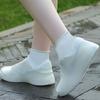 1 Pair Latex WaterProof Shoe Covers Unisex Shoes Protectors Reusable Non-Slip Rain Boot Overshoes Walking Shoes Accessories