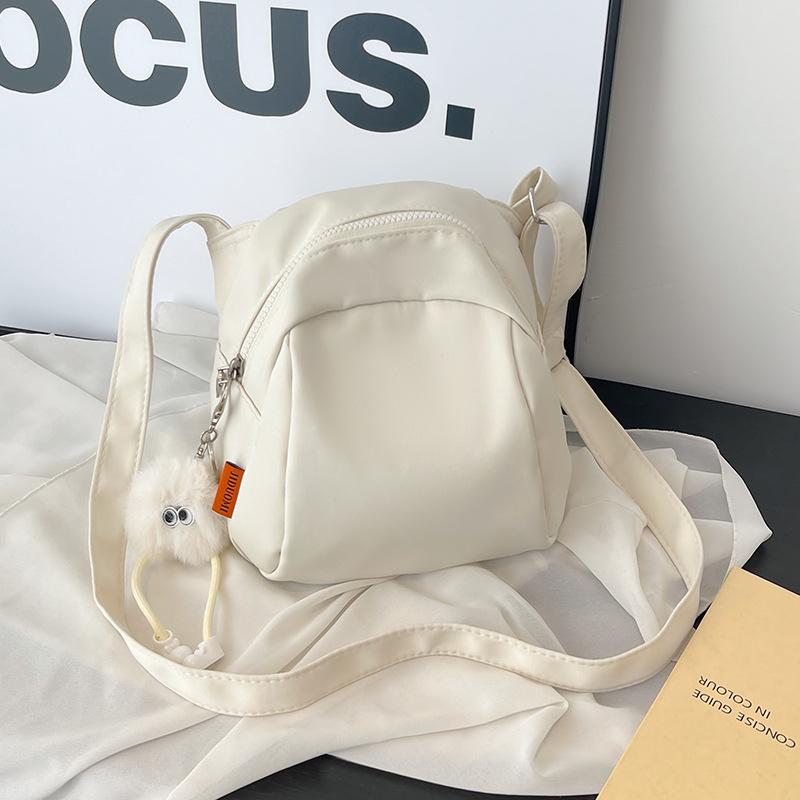 Lightweight Nylon Cloth Niche Popular New Trendy Shell Bag Canvas Versatile Casual Shoulder Messenger Bag Women