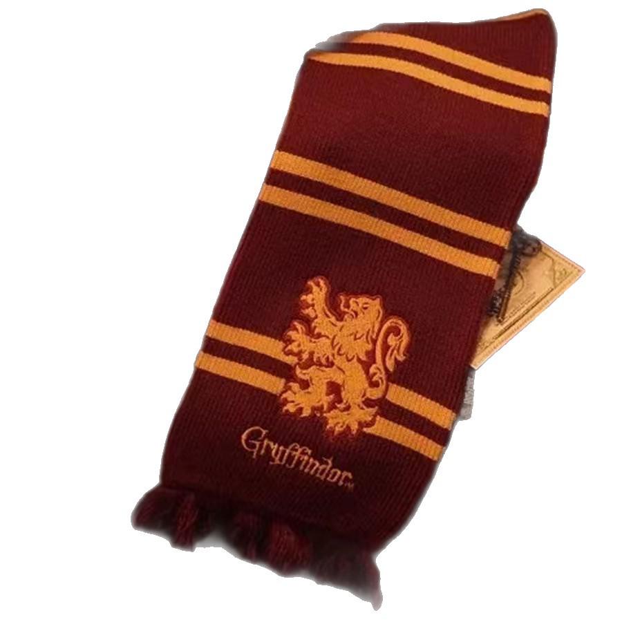 Harry Potter Gryffindor & Slytherin Pasiakowany Szalik Dzianinowy Kolaboracja