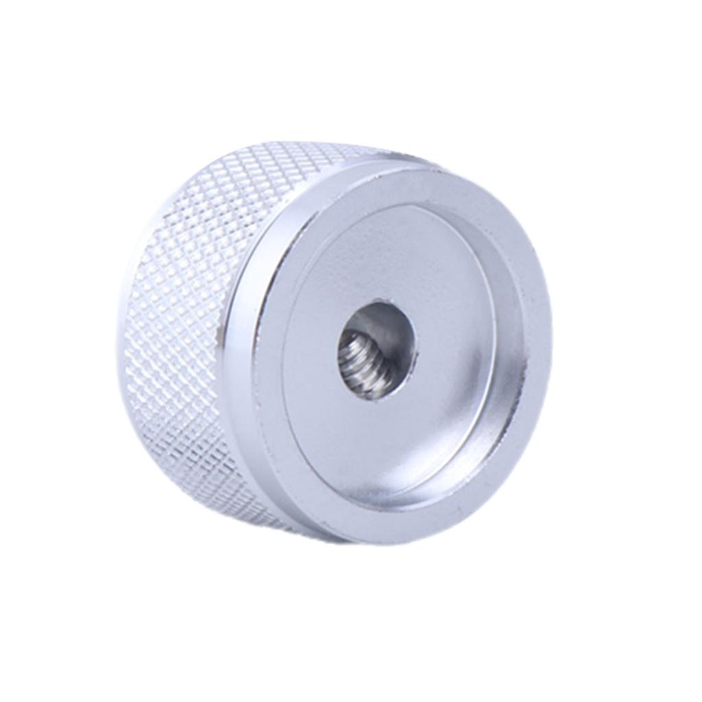 Upgraded Round Knob Machined Knob Aluminum Knob Easy To Use Knob Round Knob Simple Installation for Potentiometer