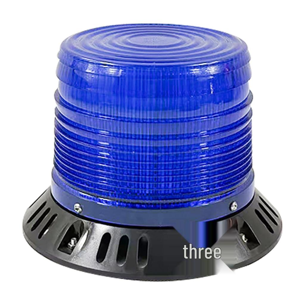 220V Magnetic Red & Blue Strobe Roadblock Warning Light