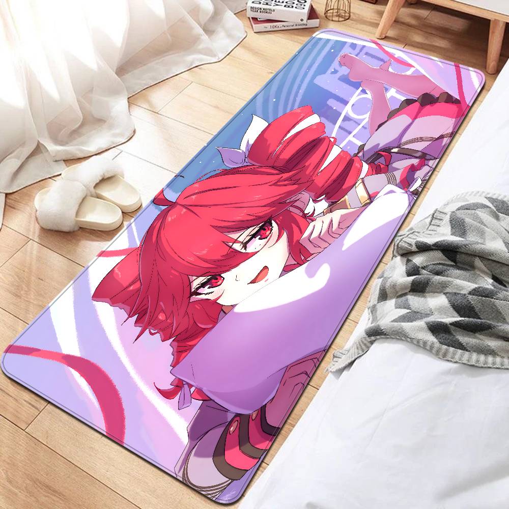 Popular Vocaloid K-Kasane T-Teto Hallway Carpet Non-Slip Laundry Room Mat Laundry Decor Balcony Child Living Room Toilet Rug