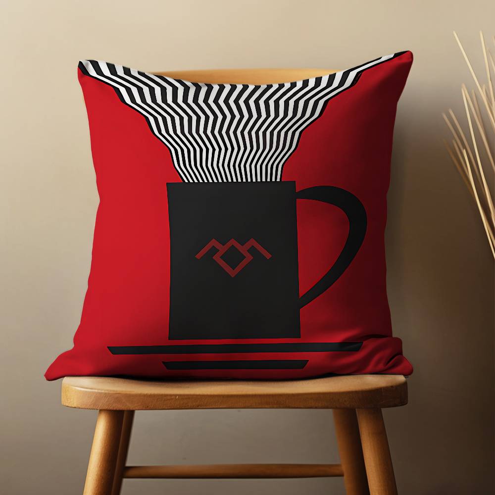 Welcome To T-Twin P-Peak Throw Pillow Case For 45x45cm,55x55cm,30x30cm For Home Bedroom Decoration And Protector
