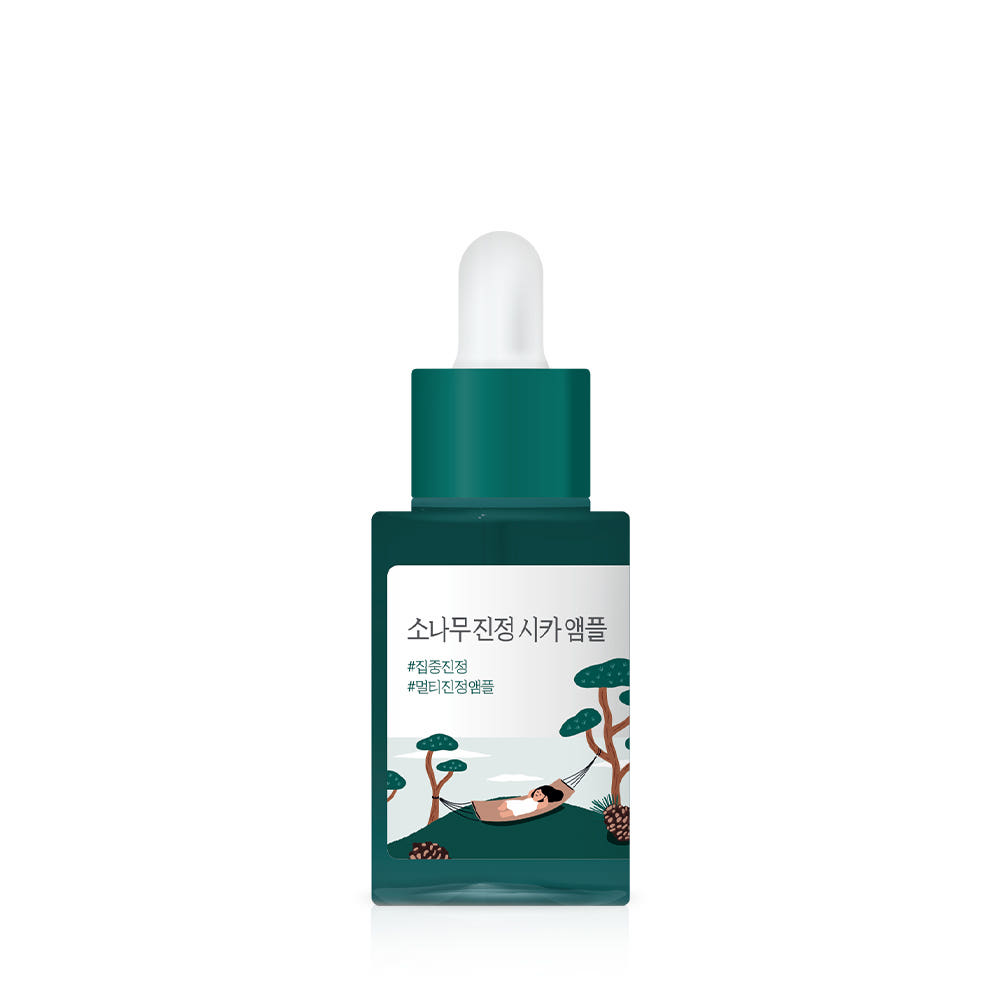 Round Lab Pine Calming Cica Ampoule Soothing & Barrier Repair Facial Ampoule 30ml