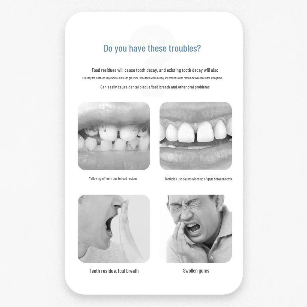 Ultra-Fine Disposable Floss Picks Family Pack