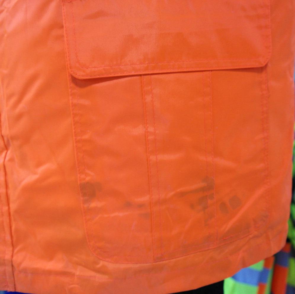 Waterproof Winter Cotton Jacket with Detachable Liner for Sanitation Workers