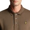 Lyle & Scott Mens Slub Chunky Polo Shirt