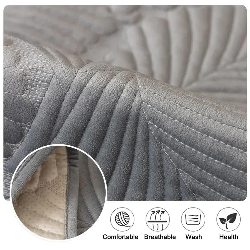 1PC Universal Sofa Covers Towel Chenille Jacquard Living Room Sofa Cushion Mats Non-Slip Couch Cushion Armrest Backrest Cover