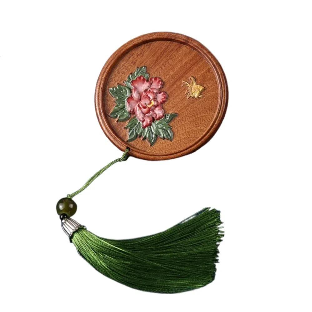 

Рыба Деревянное Косметическое Зеркало Портативное Карманное Зеркало Для Макияжа Китайский Стиль Ручное Зеркало Для Отдыха Style A