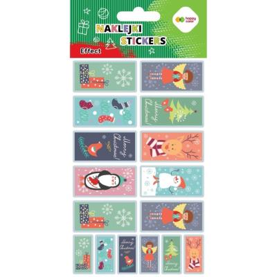 Magical Merry Christmas Stickers 10x20cm. Create