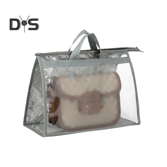 Staubbeutel für Handtaschen, transparenter Aufbewahrungs-Organizer für Geldbörsen mit Griff, transparentes Design, einfache Identifizierung, feuchtigkeitsbeständige Aufbewahrungstasche