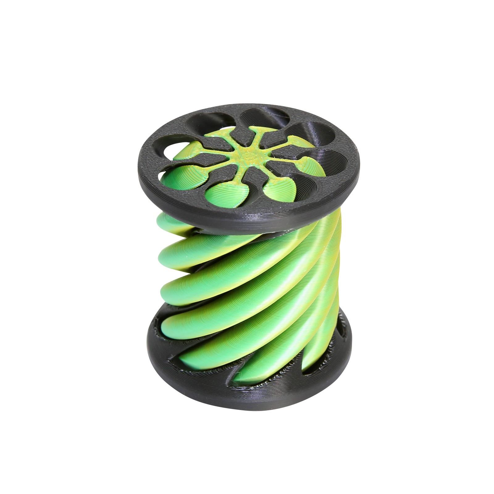 

3D-печатная игрушка для декомпрессии, вращающаяся спиральная проникающая скульптура для снятия стресса и беспокойства One Size