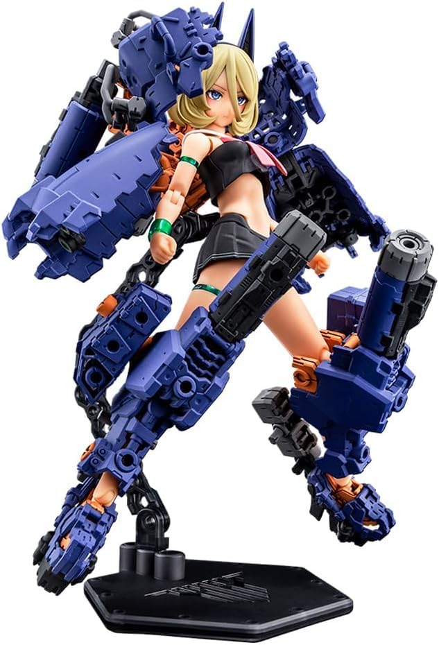 BUSTER DOLL Tank MIDNIGHT FANG 11 Scale Plastic Model, Approximately 172mm Tall