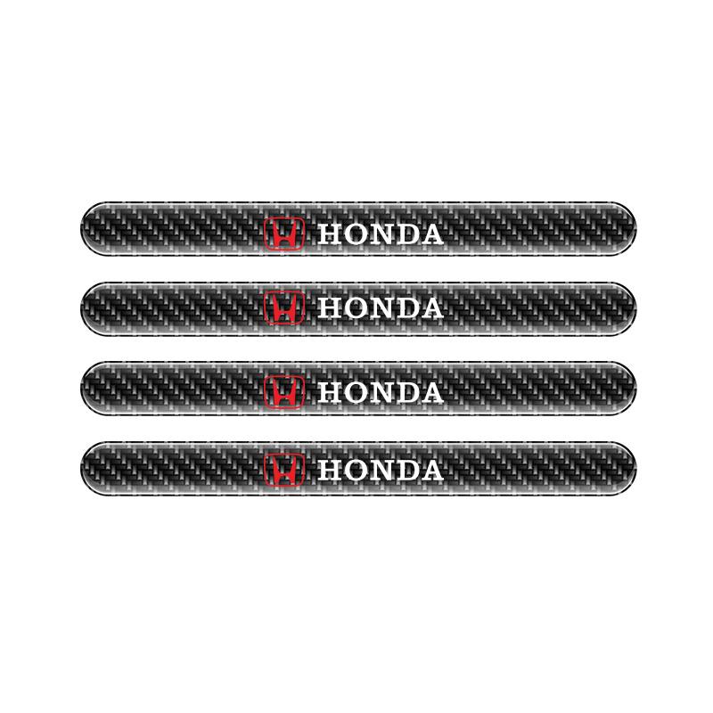 

4/8Pcs Car Door Handle Protector Anti-scratch Stickers For Honda Civic XR-V CR-Z CRV HRV City Accord Legend Jazz RR VTi Fit