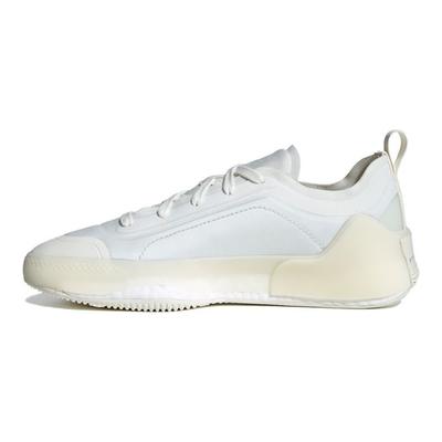 Treino Comfortable Sports Fabric Non-Slip Low-Top Marathon Running Shoes Women Sneakers White FU8996