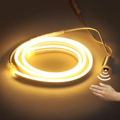 DC12V SMD2835 Flexible Neon Light Waterproof LED Strip Indoor Outdoor LED Light Neon Tube 1-5m With EU Plug