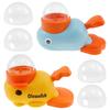 Dog Interactive Slow Feeder Whale/Clownfish Shape Dog Feeder Toy Pet Food Toy with 3 Food Outlet Cover for Medium and Large Pet