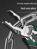 Multifunctional Industrial-Grade Pliers: Combination, Needle Nose, Diagonal Cutting, Eccentric, Strong Blade.