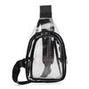 Large Size PVC Chest Bag Trendy Clear Sling Bag Travel Water-Sprinkling Festival Bag  Beach