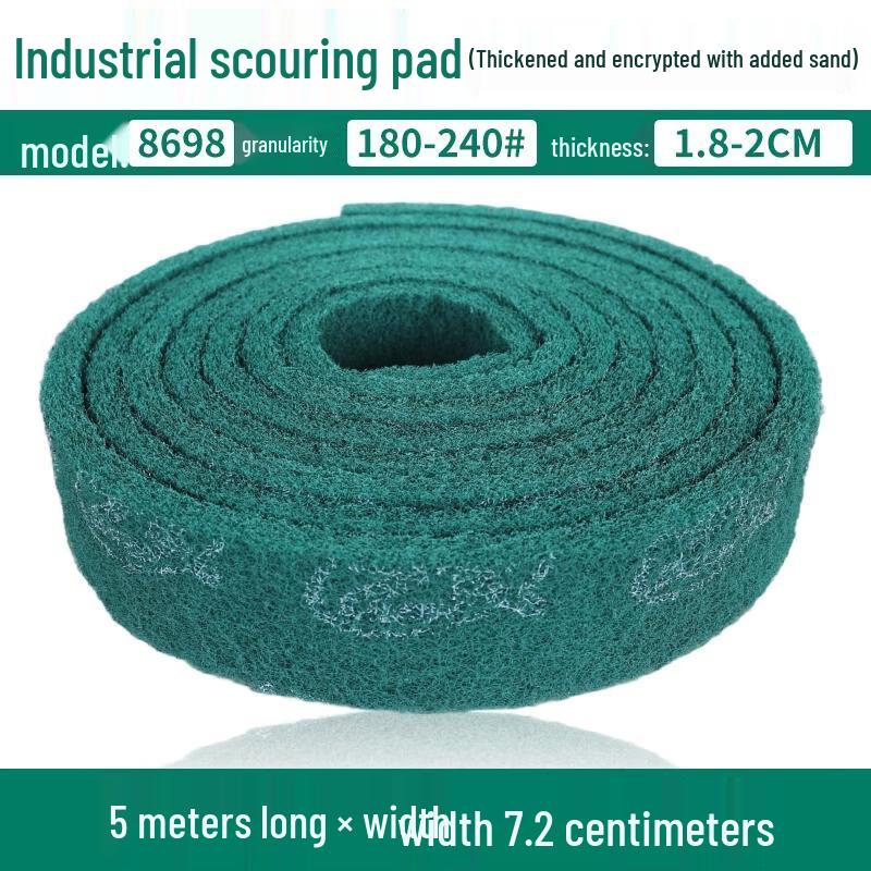 

HANDUNYOU Thickened Industrial Green Abrasive Scouring Pad Roll