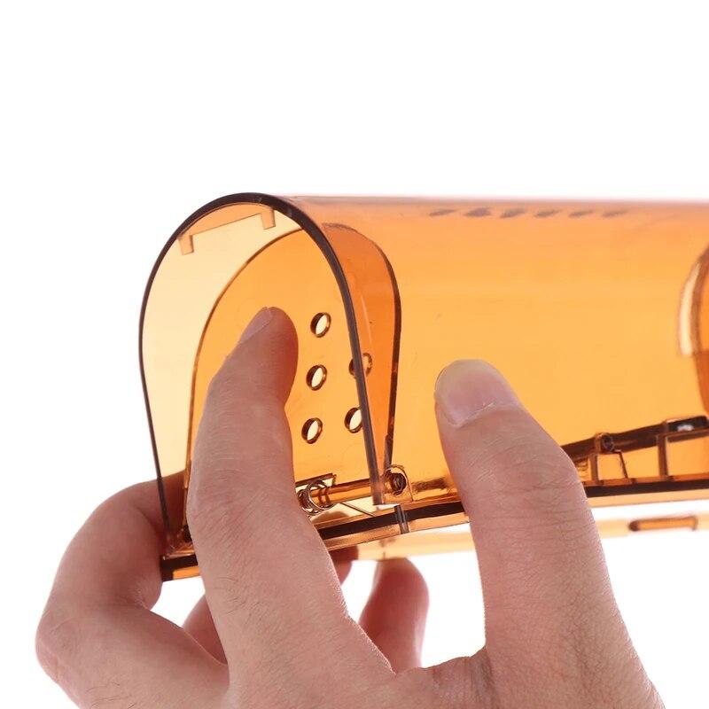 1Pc Mausefalle Käfig Keine Töten Tier Haustier Kontrolle Käfig Wiederverwendbare Mäuse Nagetier Catcher Ratte Falle