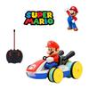 Mario Remote Control Car Cool Stunt Vehicle With Lights And Music Super Mario Kart Toy Plastic)
