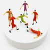 10pcs Colorful Making Football Game Scene Mini Football Sports People New Football Player Model