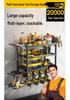 Premium Multi-Layer Wrought Iron Tool Rack for Drill Bits, Hammers, and Screwdrivers